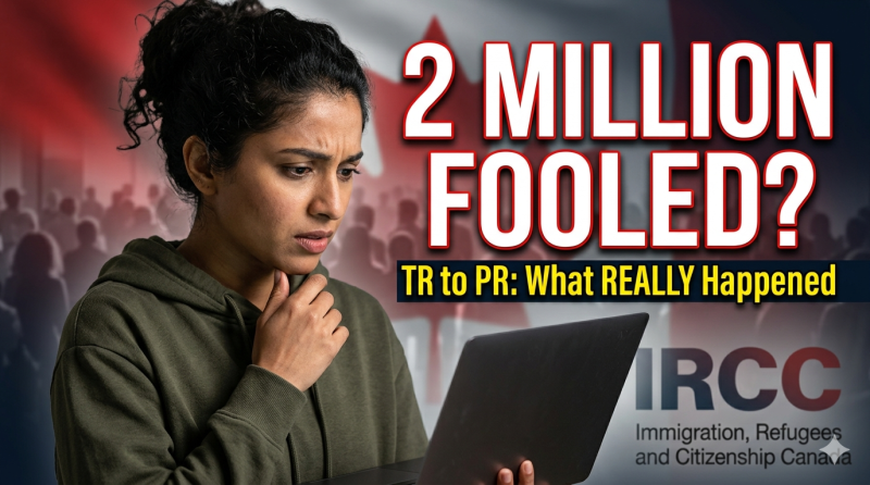 Breaking: 2M Temporary Residents Deceived by Canada's Fake PR Path