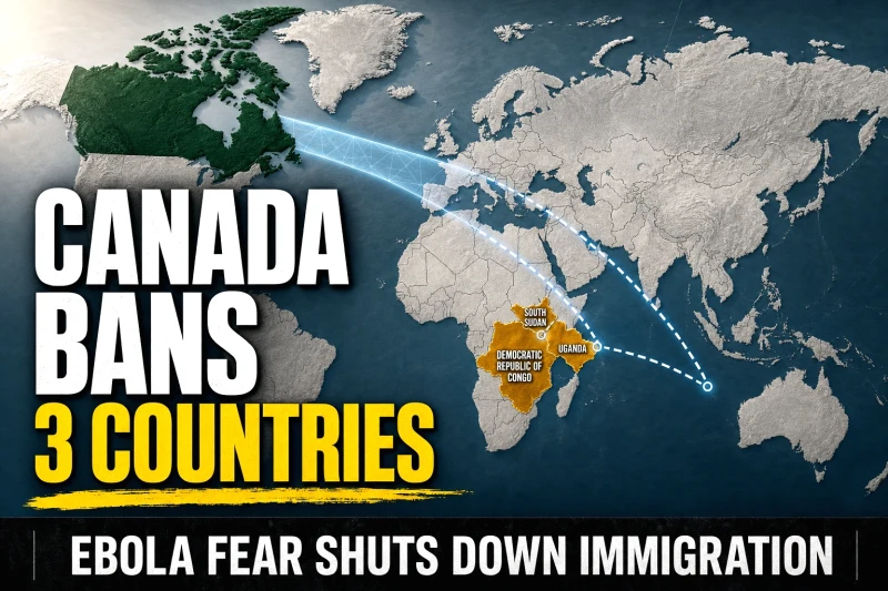 Canada Blocks 3 African Nations: 90-Day Immigration Freeze