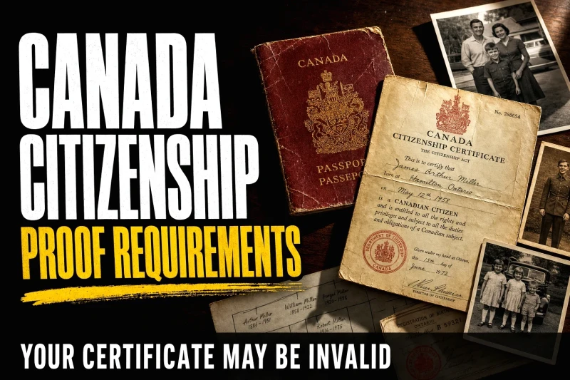Canada Revokes Citizenship Proof: Are You Next?