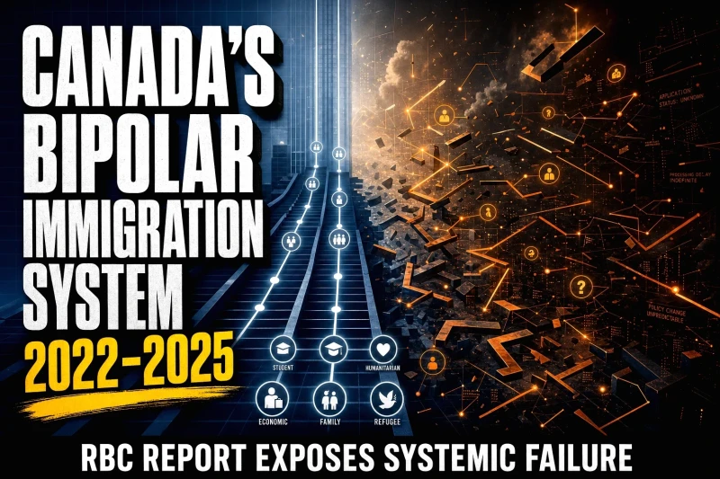 RBC Calls for Canada's Immigration Strategy Reset in 2026 to Remedy Canada's Bipolar Immigration System